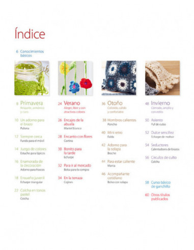 Granny Squares con diseños actuales de...