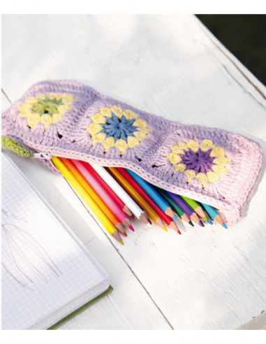 Granny Squares con diseños actuales de...