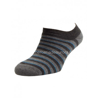 Calcetín invisible rizo Rayas (pack 2 uds) de Rodfer