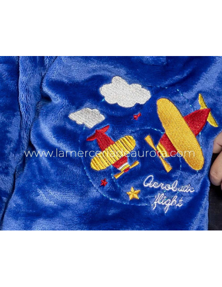 Pijama largo infantil coralina 2631 de Muslher