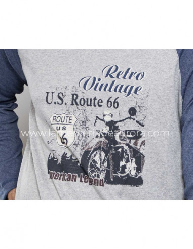 Pijama largo para hombre 5650 de Muslher