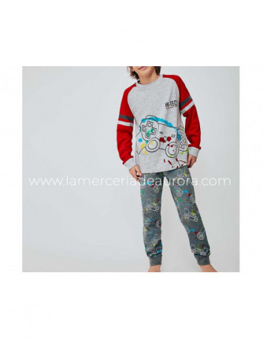 Pijama juvenil algodón Hi-Tech de Tobogán