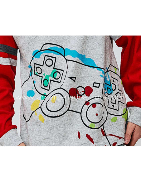 Pijama juvenil algodón interlock Hi-Tech de Tobogán