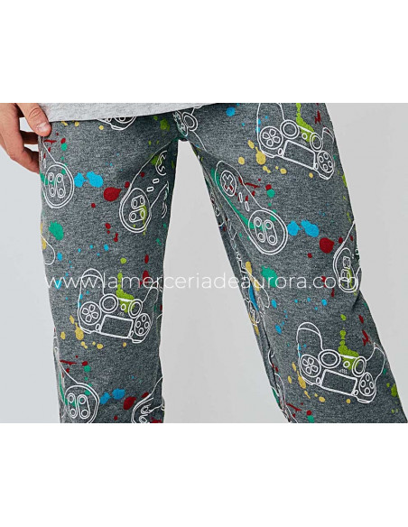 Pijama juvenil algodón interlock Hi-Tech de Tobogán