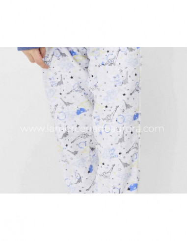 Pijama infantil tundosado Dinosaurios de Tobogán