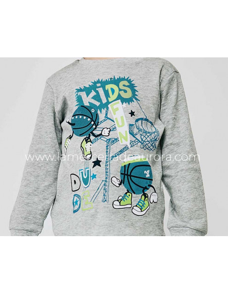 Pijama infantil algodón interlock Kids Fun de Tobogán