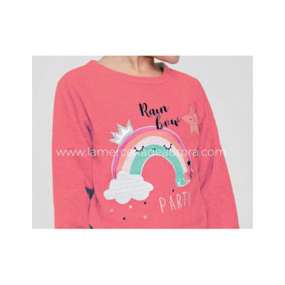 Pijama infantil tundosado Rainbow de Tobogán 2