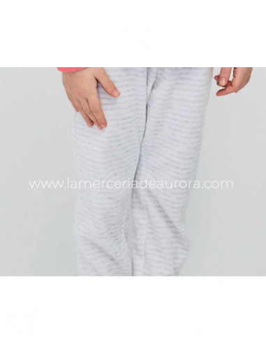 Pijama infantil tundosado Rainbow de Tobogán