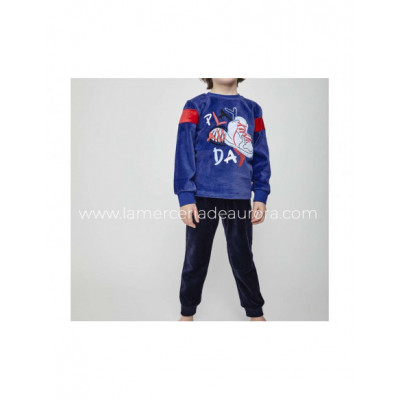 Pijama infantil tundosado Play all day de Tobogán