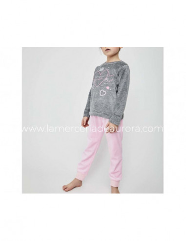 Pijama infantil tundosado Now or never de Tobogán