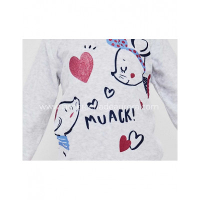 Pijama infantil tundosado "Muack" de Tobogán 2