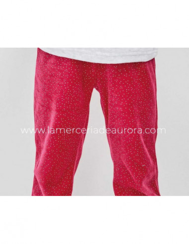 Pijama infantil tundosado "Muack" de Tobogán