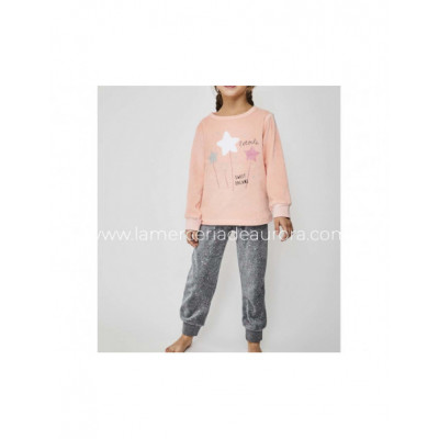 Pijama infantil tundosado "L´etoile" de Tobogán