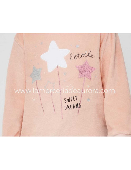 Pijama infantil tundosado "L´etoile" de Tobogán