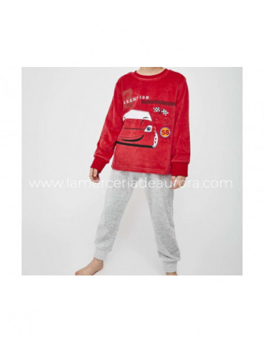 Pijama infantil tundosado Champion car red de Tobogán