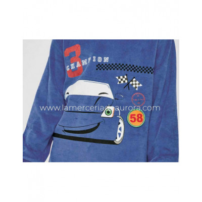 Pijama infantil tundosado Champion car blue de Tobogán 2