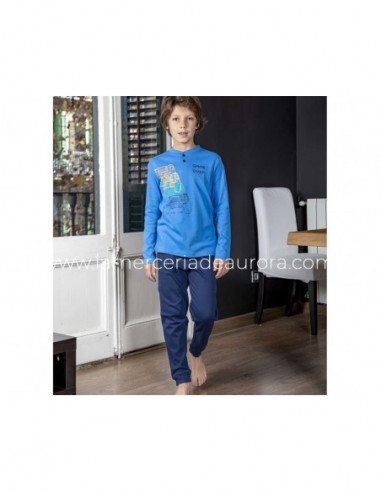 Pijama algodón interlock 3615 de Muslher