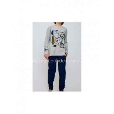 Pijama juvenil algodón Today is a gift de Tobogán