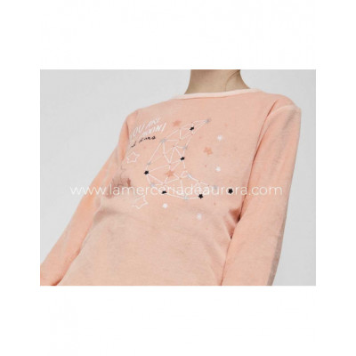 Pijama juvenil tundosado You are my moon and stars de... 2