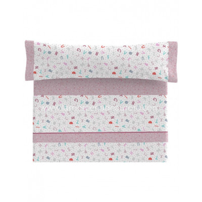 Sábanas tela infantiles Sopa de letras de El Barco