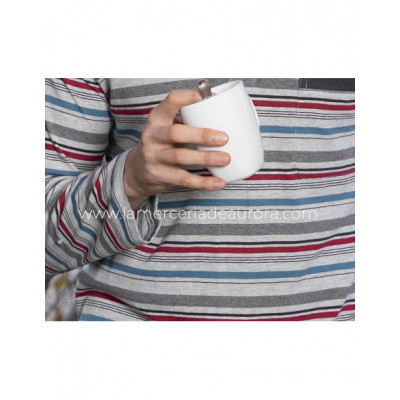 Pijama largo entretiempo para hombre 5634 de Muslher 2