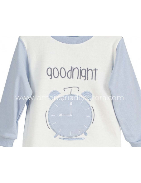 Pijama bebé interlock Goodnight de Calamaro