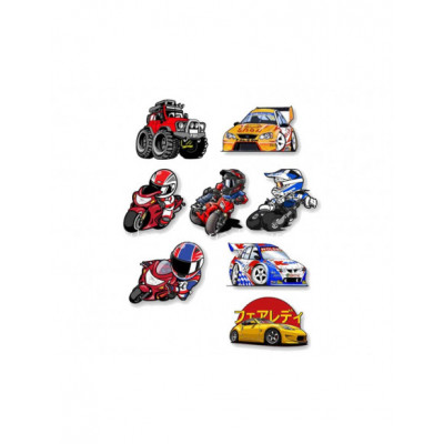 Parches termoadhesivos Motos y coches 612 de Jupima