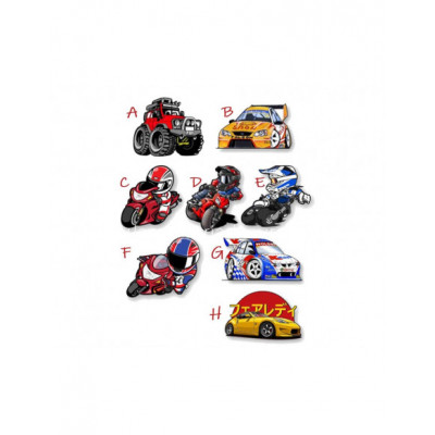 Parches termoadhesivos Motos y coches 612 de Jupima 2