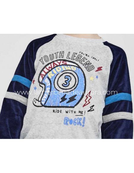 Pijama infantil tundosado Youth legend de Tobogán