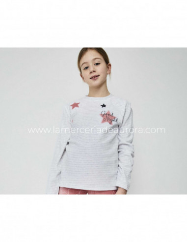 Pijama juvenil tundosado Good night de Tobogán