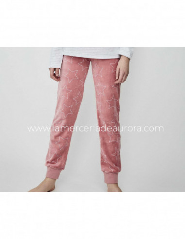 Pijama juvenil tundosado Good night de Tobogán