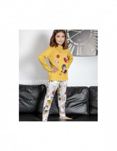 Pijama largo juvenil 4609 de Muslher