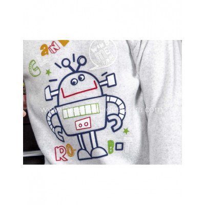 Pijama largo polar infantil 2624 de Muslher 2