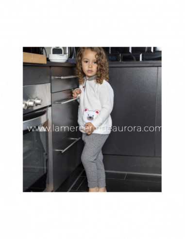 Pijama largo infantil invierno punto milano 2608 de Muslher