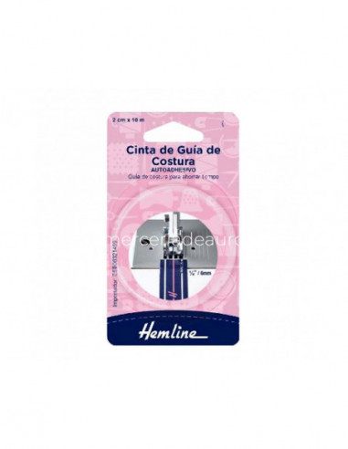 Cinta guía de costura de (rollo 10 metros) de Hemline