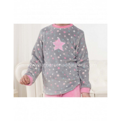 Pijama juvenil coralina Star girl de Kinanit 2
