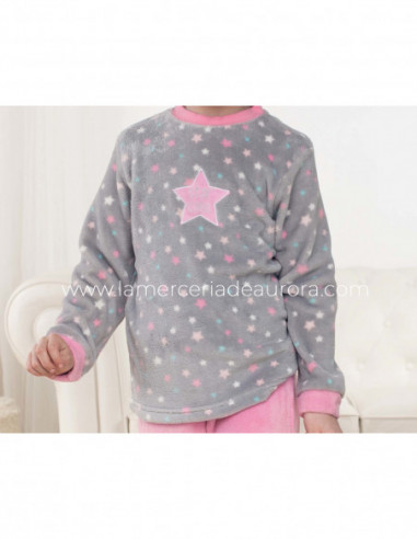 Pijama juvenil coralina Star girl de Kinanit