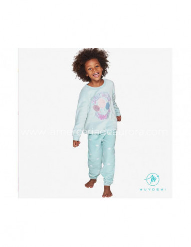 Pijama coralina Cotton candy de Muydemi