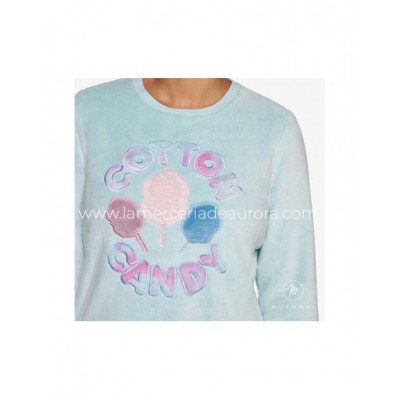 Pijama coralina mujer Cotton candy de Muydemi 2