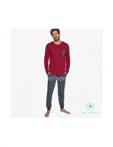 Pijama largo interlock hombre Big dream de Muydemi