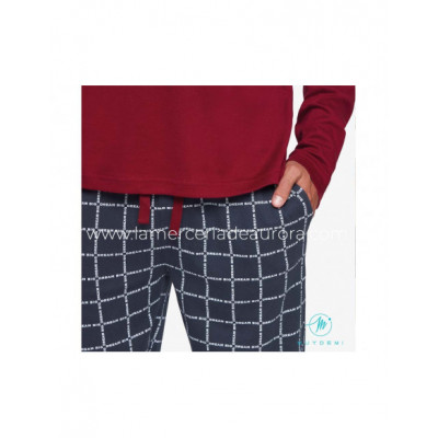 Pijama largo interlock hombre Big dream de Muydemi 2