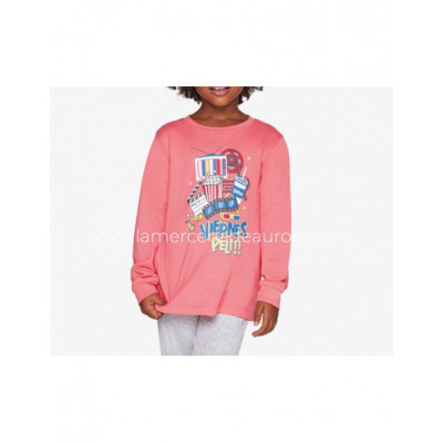 Pijama largo interlock chica Viernes peli de Muydemi 2