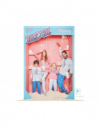 Pijama largo interlock chica Viernes peli de...