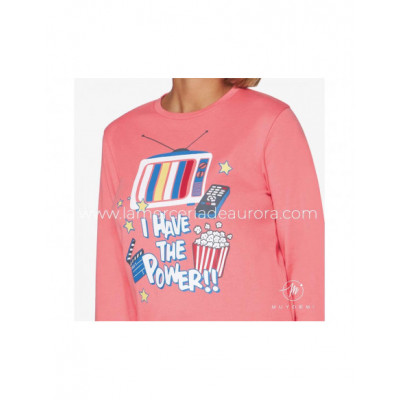 Pijama mujer algodón interlock 230009 de MUYDEMI 2