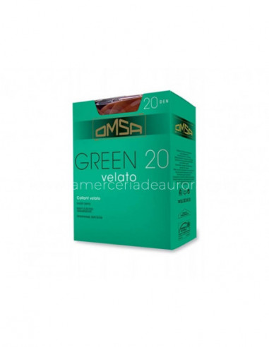 Panty espuma velato Green 20 (caja 2 pares) 034 de Omsa - varios colores