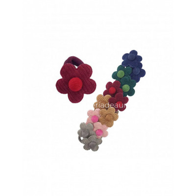 Coletero pelo Flor de pana - varios colores