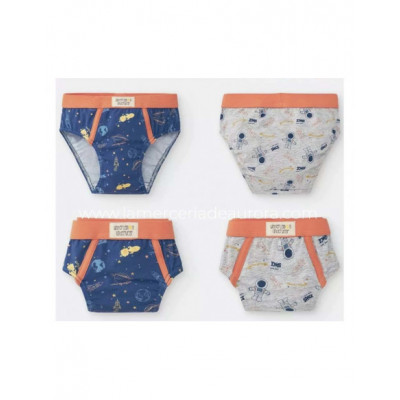 Slip infantil (pack 2 uds) Space de Waterlemon