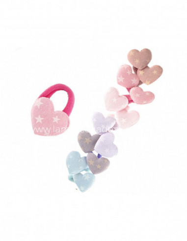 Coletero pelo Mini-corazones - varios colores