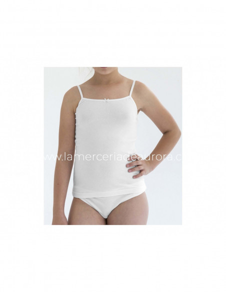 Conjunto Comunión niña (espalda baja) 2344 de Rapife - BLANCO