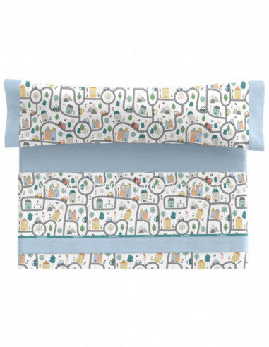 Sábanas tela infantiles Tráfico de El Barco